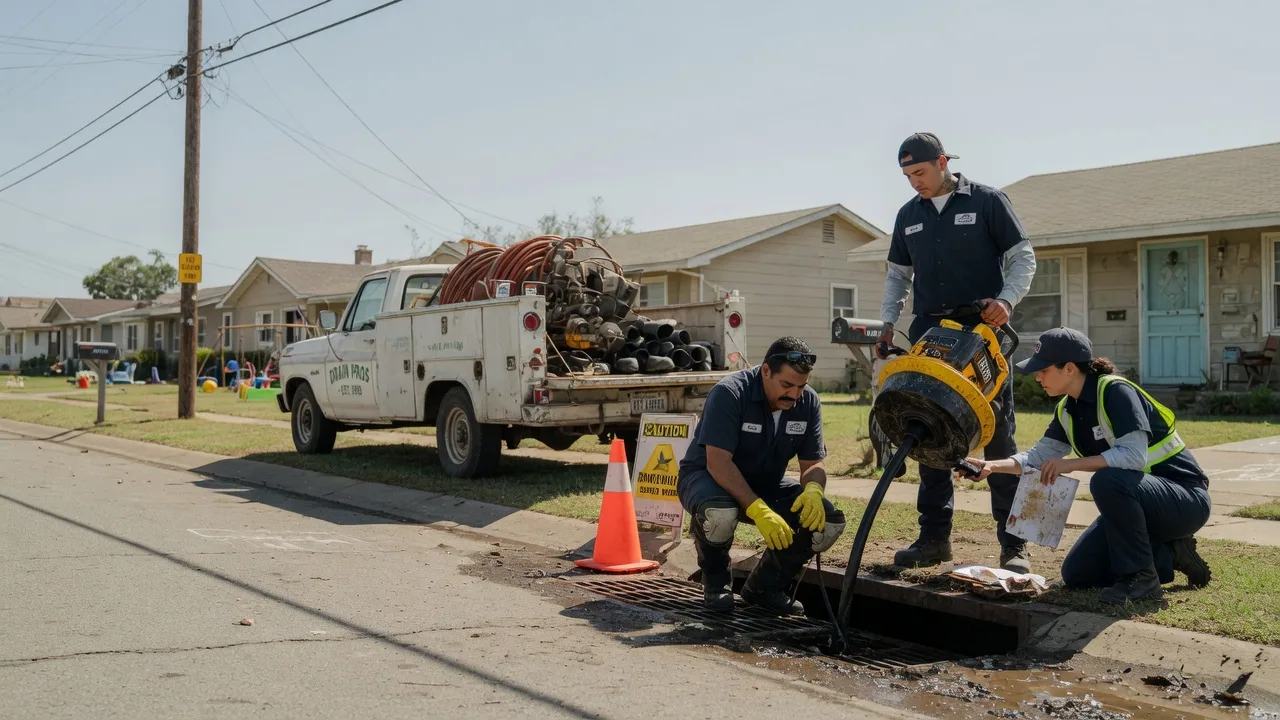 Drain Cleaning in Lissie, TX near me
